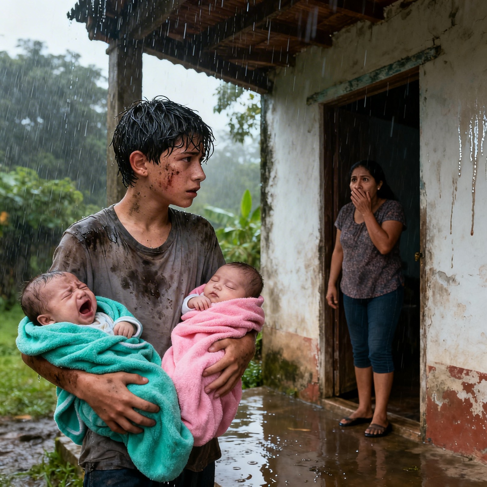 Quando Veronica vide suo figlio entrare nell'appartamento con due neonati tra le braccia, sentì che il mondo le crollava addosso, proprio come quel pomeriggio in cui suo marito l'aveva lasciata per una ragazza quasi dell'età di suo nipote; per un secondo credette che Emiliano avesse perso la testa, ma quando lui le spiegò chi fossero quelle creature, capì che ciò che stava per crollare non era la sanità mentale di suo figlio, ma tutto ciò che credeva di sapere sul sangue, la maternità e la vergogna.