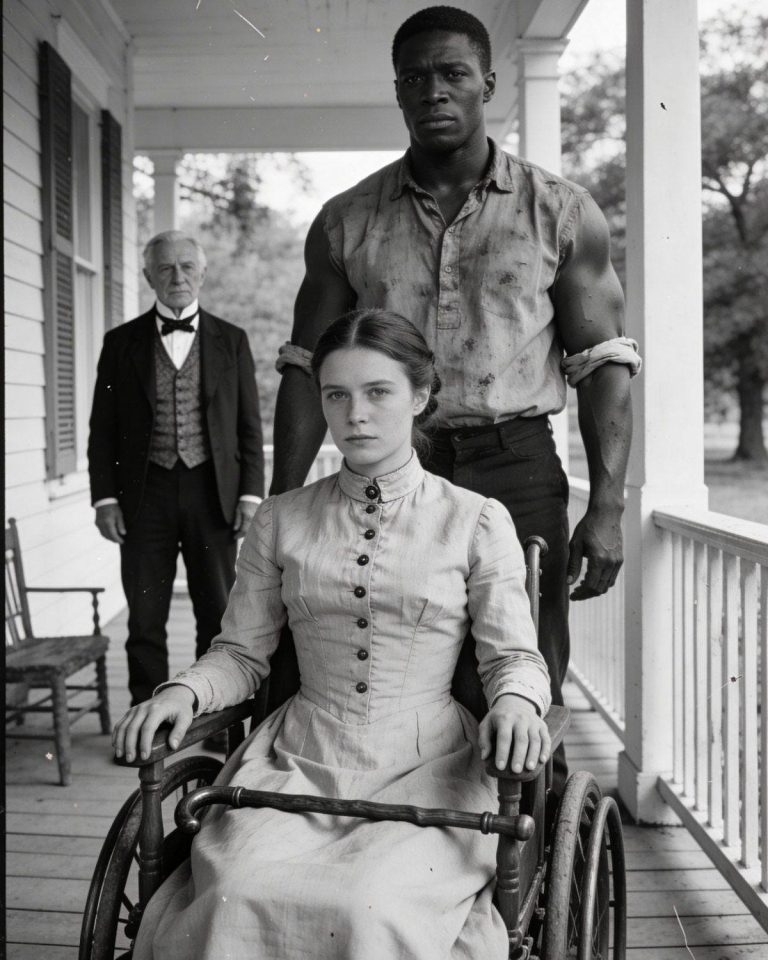 Fu ritenuta non idonea al matrimonio, così suo padre la diede in sposa allo schiavo più forte. Virginia, 1856 Dicevano che non mi sarei mai sposata. Nel corso di quattro anni, dodici uomini vennero nella piantagione di mio padre in Virginia, diedero un'occhiata alla mia sedia a rotelle... e se ne andarono. Alcuni furono gentili.  La maggior parte no.  "Non può camminare lungo la navata."  "I miei figli hanno bisogno di una madre che li insegua."  "Che senso ha se non può nemmeno avere figli maschi?" Quest'ultima diceria, diffusa da un medico che non mi aveva mai visitata, si diffuse a macchia d'olio in tutta la Virginia negli anni Cinquanta dell'Ottocento. A ventidue anni, non ero solo disabile.  Ero handicappata.  Una merce handicappata. Mi chiamo Elellanar Whitmore e già nel 1856 la società aveva deciso che la mia vita era finita prima ancora di iniziare. Nessuno si aspettava – né dodici uomini, né i vicini pettegoli, né tantomeno io – che la soluzione disperata di mio padre avrebbe acceso un amore così ribelle da risuonare per generazioni.  Ma prima di giudicarlo… dovete capire la gabbia in cui vivevamo. La Virginia del 1856 non era gentile con le donne.  E ancor meno con le donne che non potevano stare in piedi. Le mie gambe erano inutilizzabili da quando avevo otto anni. Un incidente a cavallo. Una frattura alla colonna vertebrale. Quattordici anni trascorsi su una sedia di mogano lucido che mio padre aveva commissionato, così elegante che la società si era dimenticata di ciò che simboleggiava.  Ma non l'hanno mai dimenticato. La sedia non era il vero problema. Era ciò che rappresentava. Dipendenza. Fragilità. Una donna che, secondo le voci, era incapace di adempiere ai suoi doveri di moglie. Mio padre, il colonnello Richard Whitmore, possedeva cinquemila acri di terra e duecento schiavi. Poteva negoziare i prezzi del cotone in tre diversi stati.  Ma non poteva negoziare il mio valore sul mercato matrimoniale.  Dopo il mio dodicesimo rifiuto – da parte di un cinquantenne ubriacone di nome William Foster, che mi aveva respinta nonostante mio padre gli avesse offerto un terzo dei nostri profitti annuali – capii una cosa con chiarezza:  Sarei morta sola.  Anche mio padre lo capì.  E la cosa lo terrorizzava.  Una sera di marzo del 1856, mi convocò nel suo ufficio.