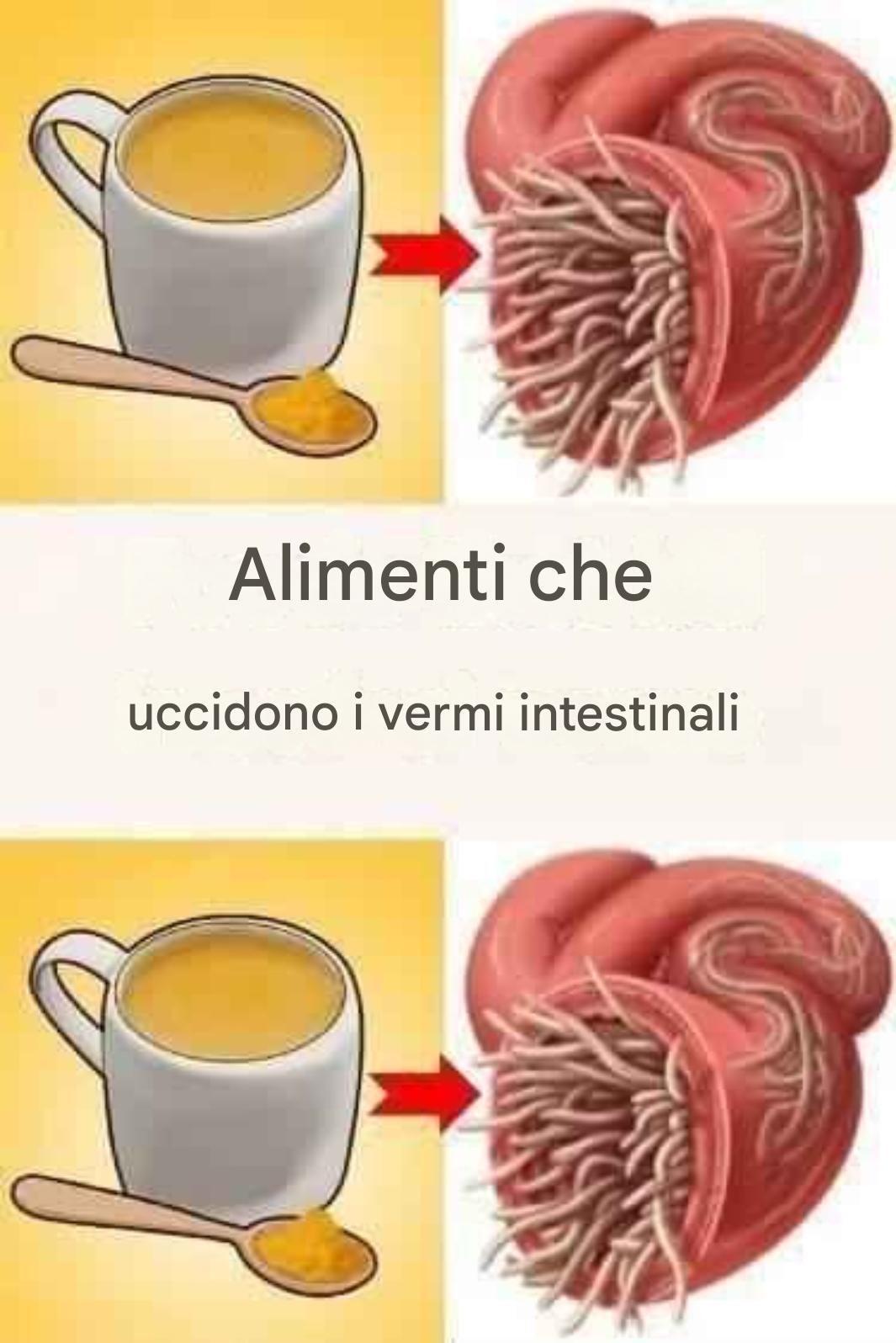 7 alimenti che contengono vermiglio intestinale