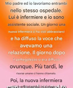 Un breve abbraccio in ufficio ha scatenato pettegolezzi, finché la vera ragione non ha cambiato la prospettiva di tutti.