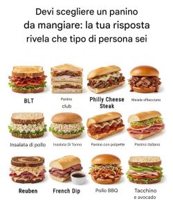 You Must Pick One Sandwich To Eat: Your Answer Reveals What Kind Of Person You Are. Check 1st comment