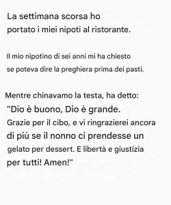 Questo messaggio è dedicato a tutti i nonni.